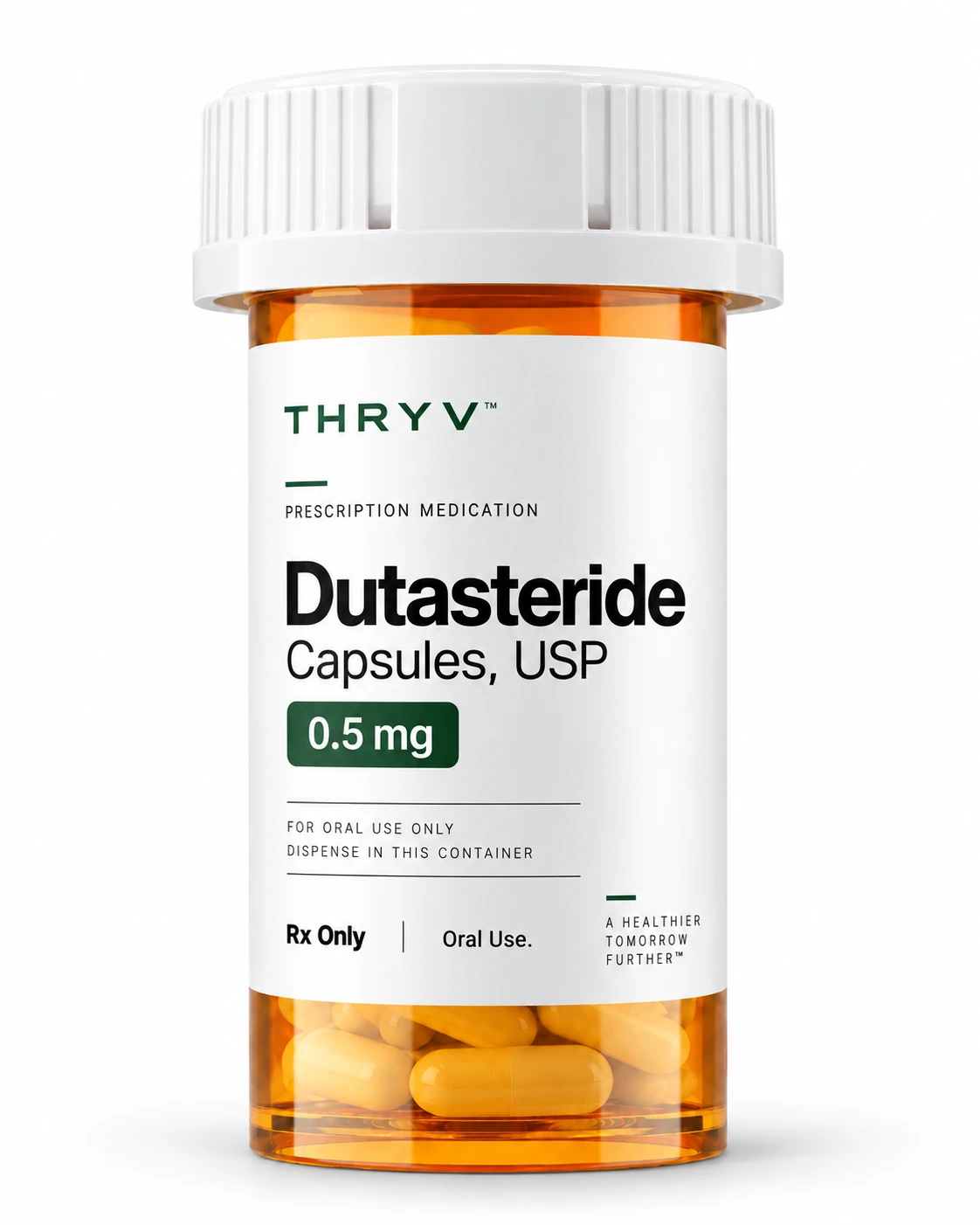 Thryv Dutasteride development bottle artwork