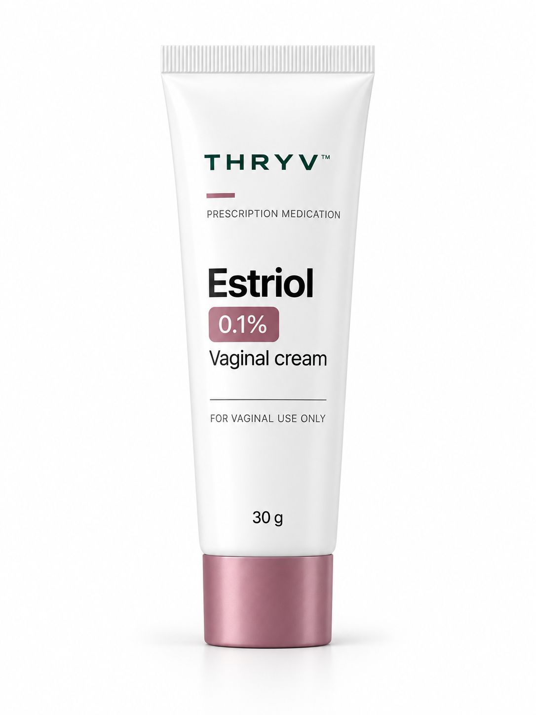 Thryv Estriol Vaginal Cream development topical artwork