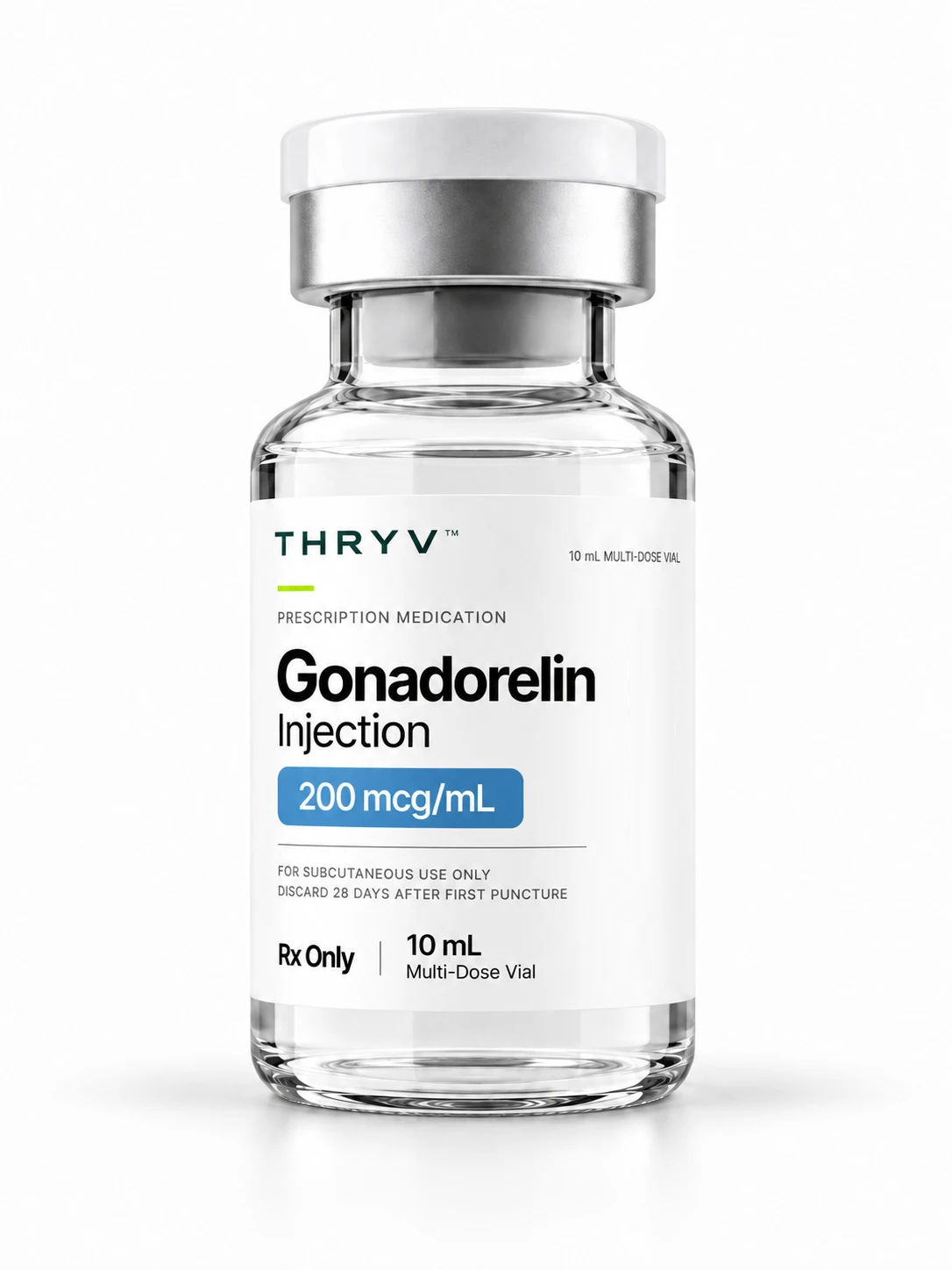 Thryv Gonadorelin development vial artwork