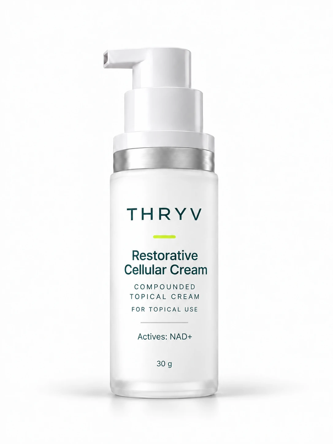 Thryv Restorative Cellular Cream development topical artwork